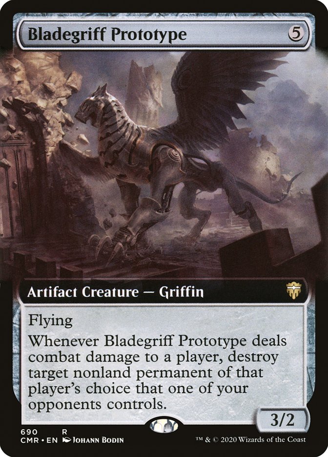 Bladegriff Prototype (Extended Art) [Commander Legends] | Good Games Adelaide SA