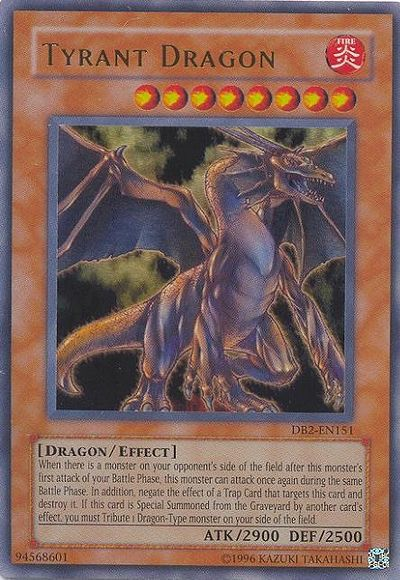 Tyrant Dragon [DB2-EN151] Ultra Rare | Good Games Adelaide SA