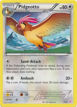 Pidgeotto (2/30) [XY: Trainer Kit 1 - Wigglytuff] | Good Games Adelaide SA
