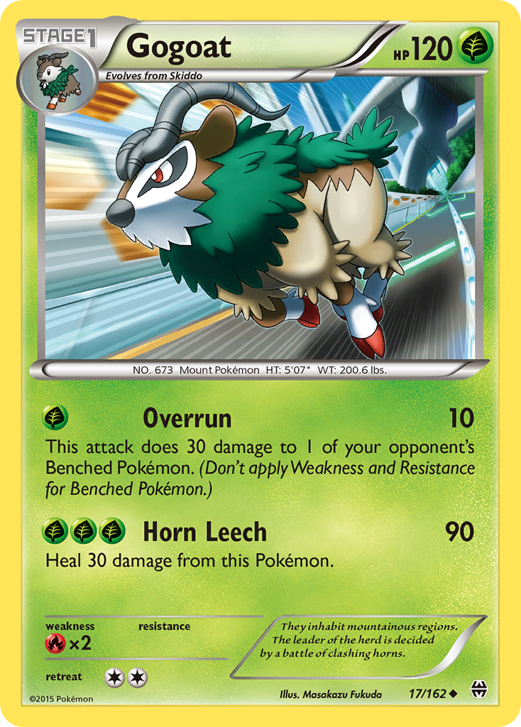 Gogoat (17/162) [XY: BREAKthrough] | Good Games Adelaide SA