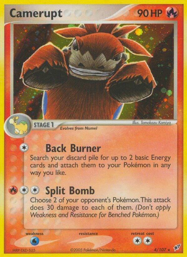 Camerupt 4/107 (Deoxys)  - Holofoil | Good Games Adelaide SA