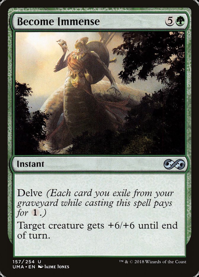 Become Immense 157 (Ultimate Masters)  - Foil | Good Games Adelaide SA