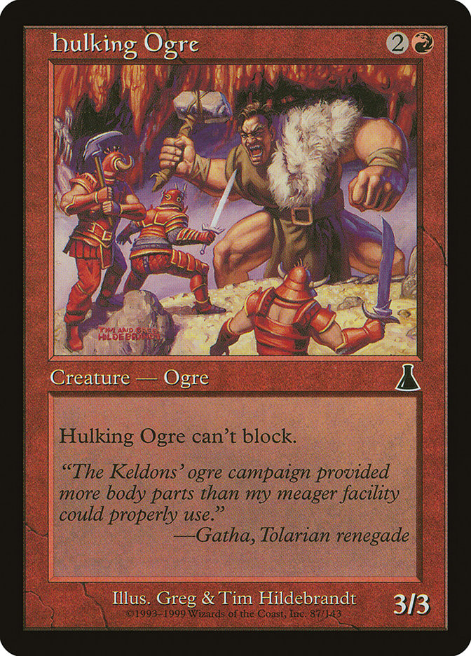 Hulking Ogre [Urza's Destiny] | Good Games Adelaide SA