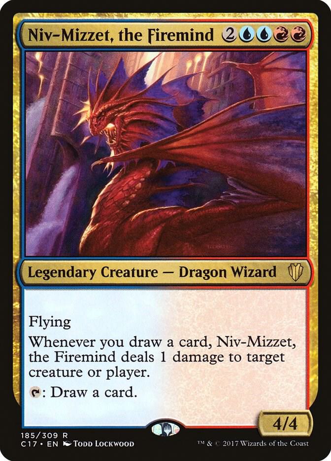 Niv-Mizzet, the Firemind 185 (Commander 2017)  | Good Games Adelaide SA