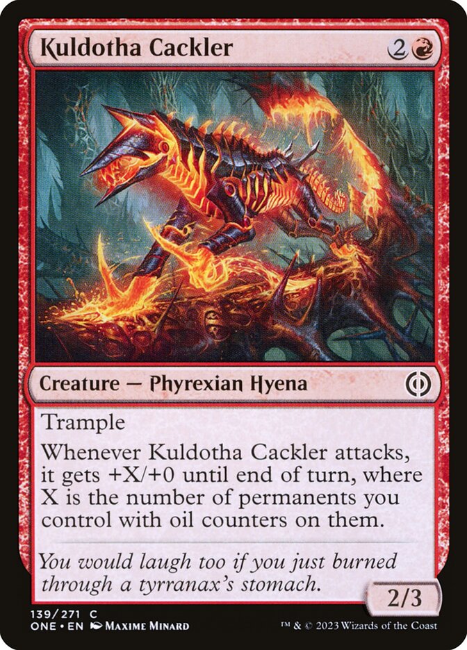 Kuldotha Cackler 139 (Phyrexia: All Will Be One)  | Good Games Adelaide SA