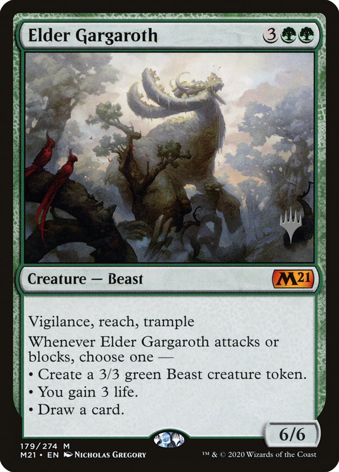 Elder Gargaroth (Promo Pack) [Core Set 2021 Promos] | Good Games Adelaide SA
