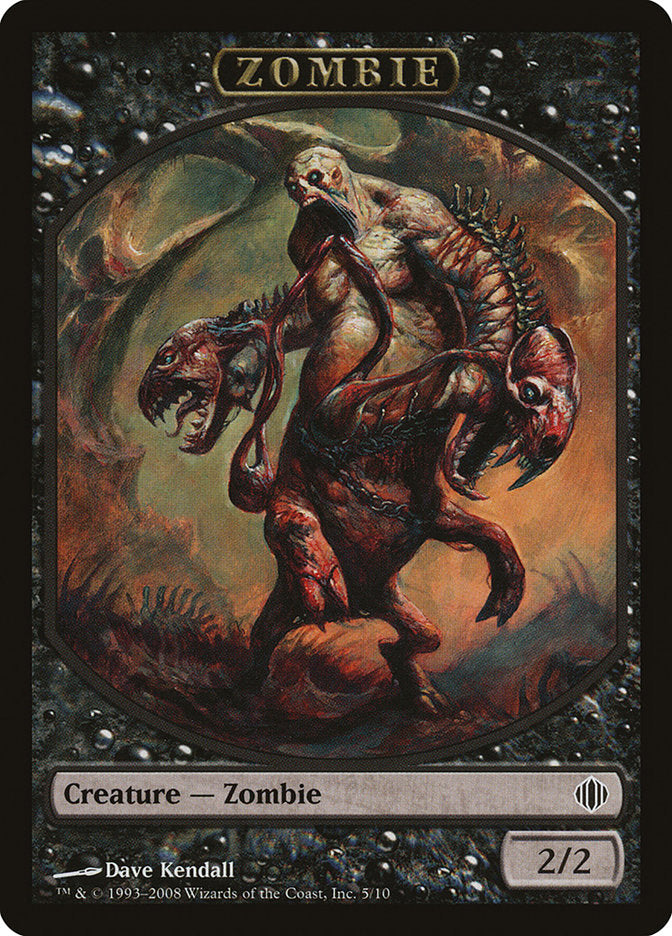 Zombie Token [Shards of Alara Tokens] | Good Games Adelaide SA
