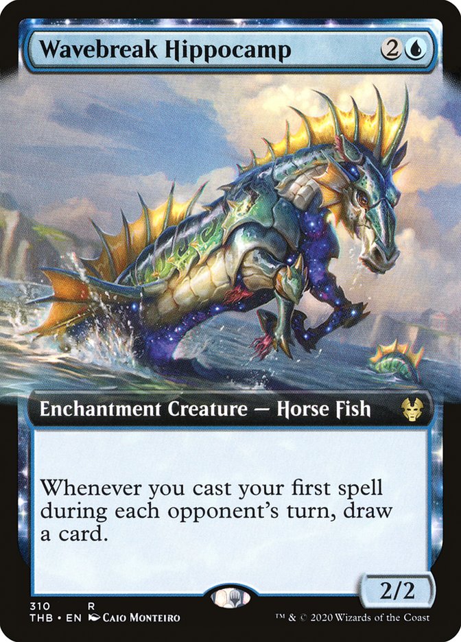 Wavebreak Hippocamp (Extended Art) [Theros Beyond Death] | Good Games Adelaide SA