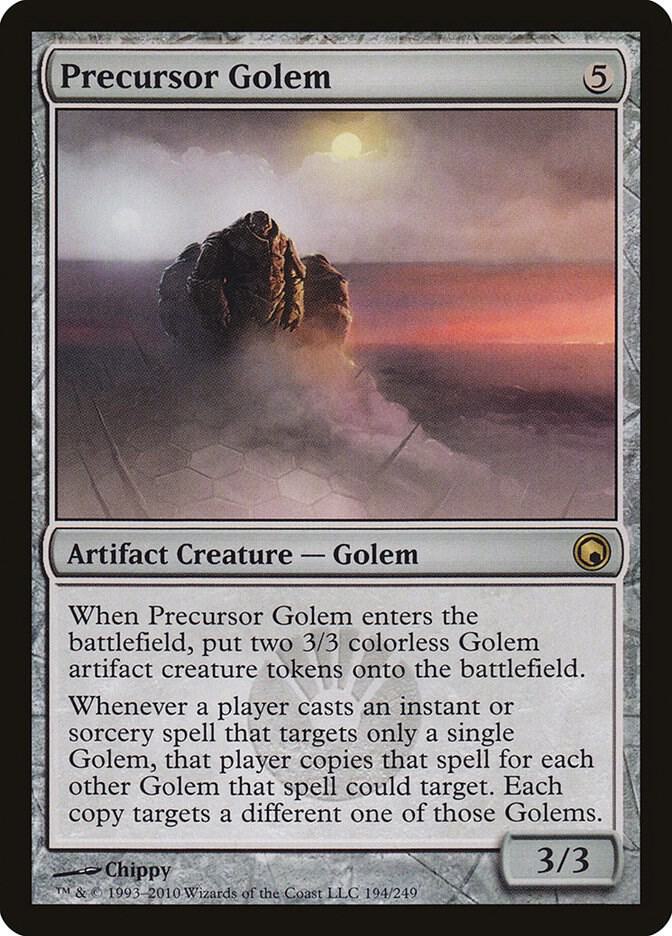 Precursor Golem 194 (Scars of Mirrodin)  - Foil | Good Games Adelaide SA