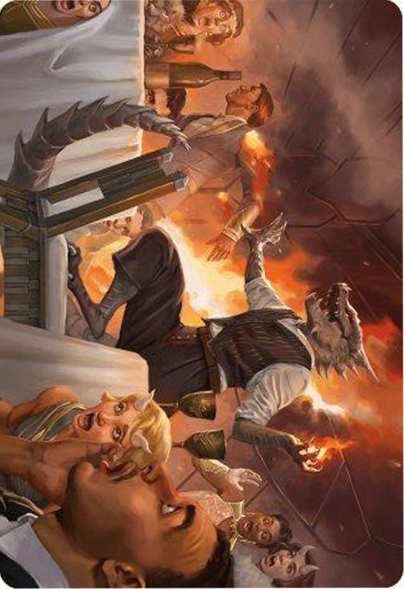 Party Thrasher Art Card [Modern Horizons 3 Art Series] | Good Games Adelaide SA