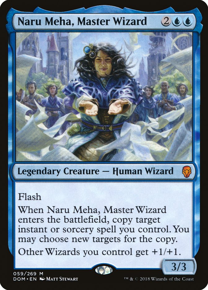 Naru Meha, Master Wizard [Dominaria] | Good Games Adelaide SA