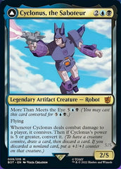 Cyclonus, the Saboteur // Cyclonus, Cybertronian Fighter [Universes Beyond: Transformers] | Good Games Adelaide SA