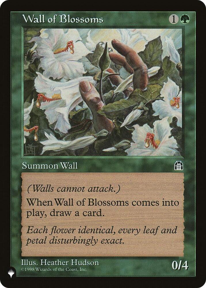 Wall of Blossoms  (The List Reprints)  | Good Games Adelaide SA