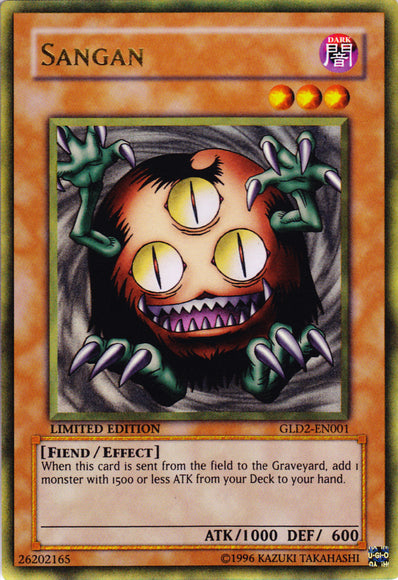 Sangan [GLD2-EN001] Ultra Rare | Good Games Adelaide SA