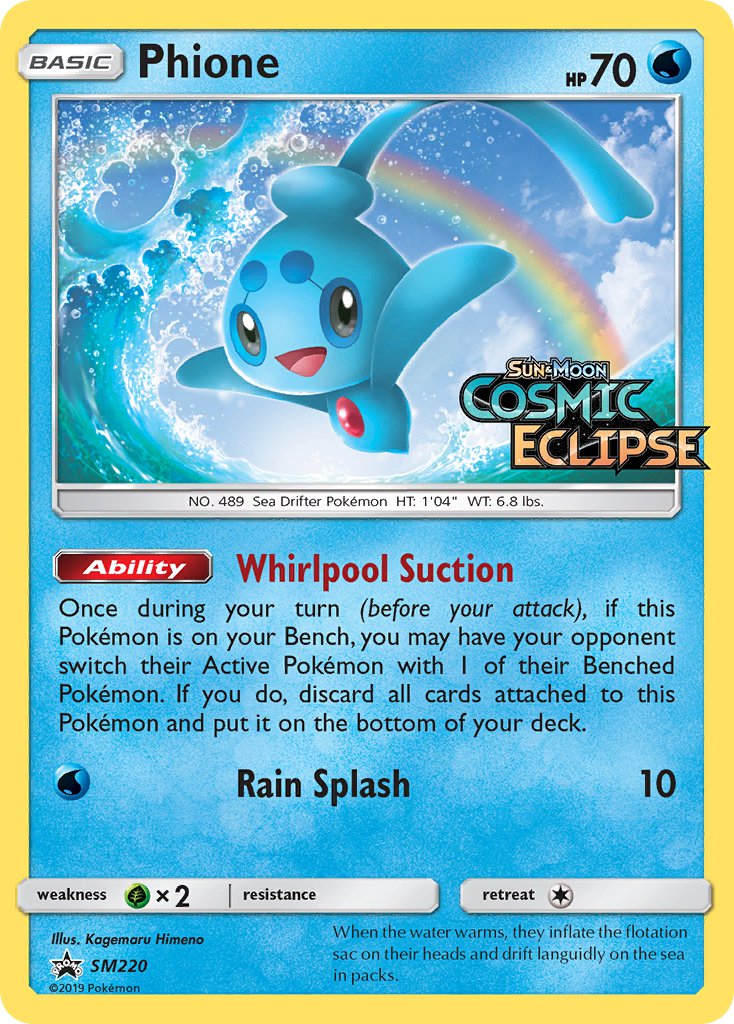 Phione (SM220) [Sun & Moon: Black Star Promos] | Good Games Adelaide SA