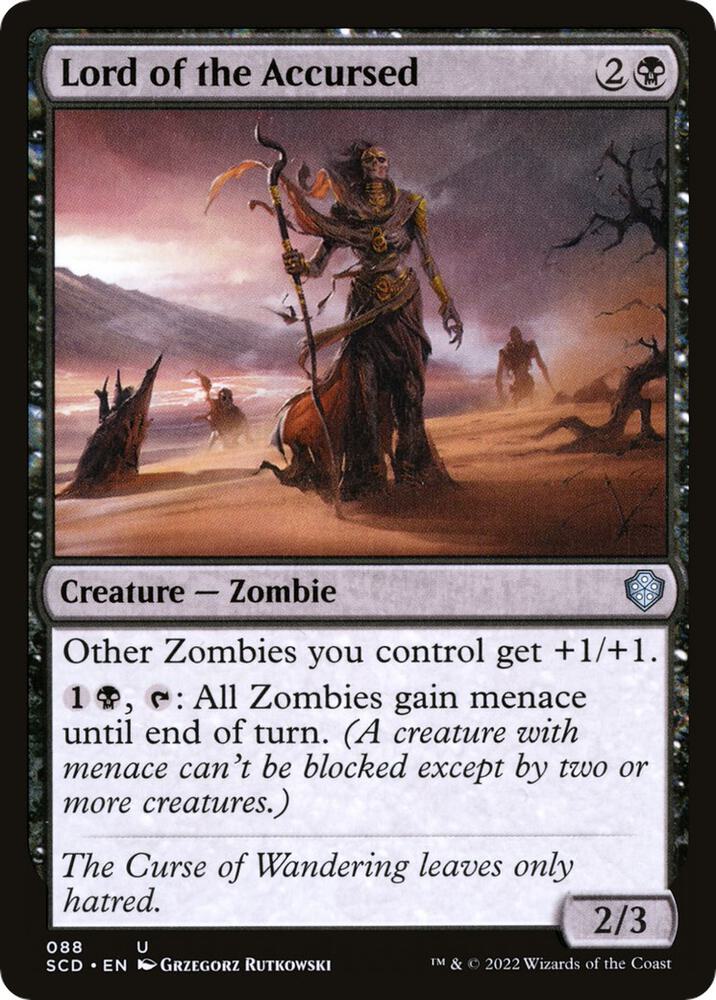 Lord of the Accursed 88 (Starter Commander Decks)  | Good Games Adelaide SA