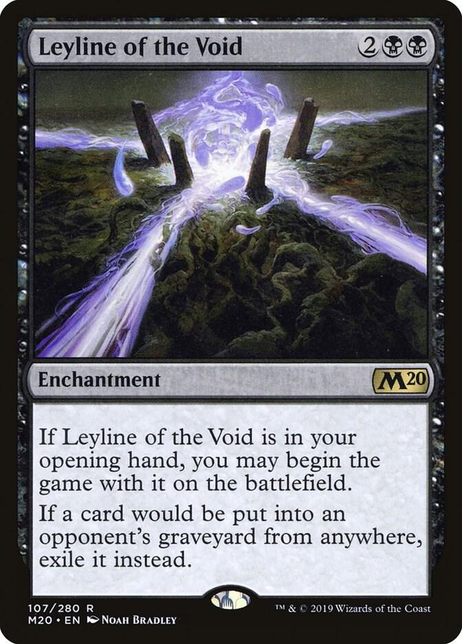 Leyline of the Void 107 (Core Set 2020)  - Foil | Good Games Adelaide SA