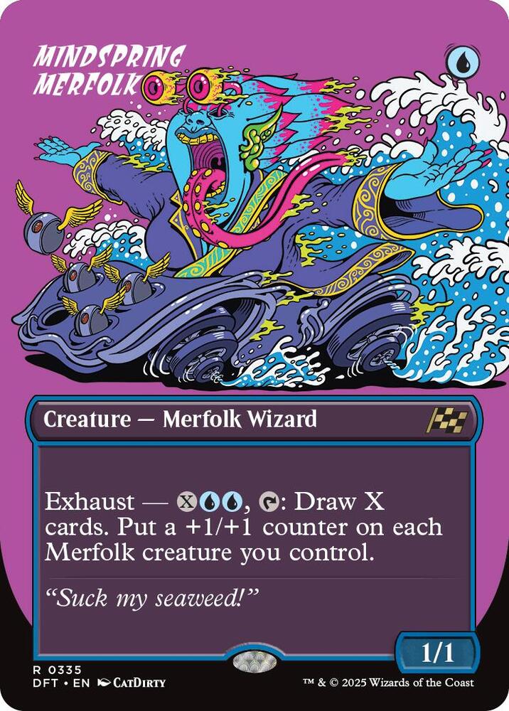 Mindspring Merfolk 335 (Aetherdrift)  - Foil | Good Games Adelaide SA