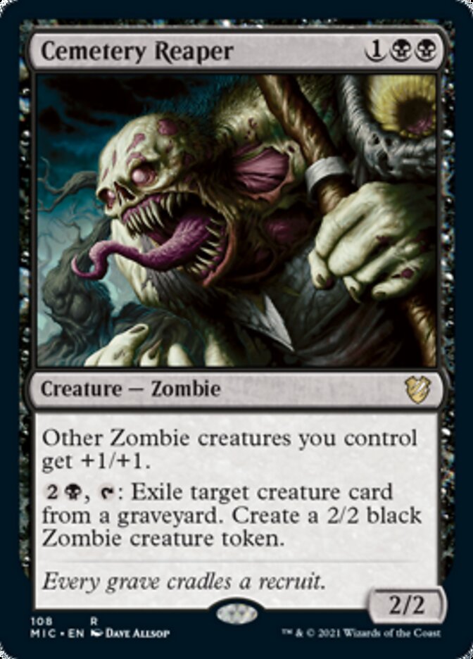 Cemetery Reaper [Innistrad: Midnight Hunt Commander] | Good Games Adelaide SA