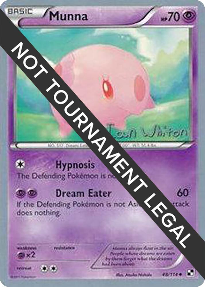 Munna 2013 Ian Whiton 48/114 (World Championship Decks)  | Good Games Adelaide SA