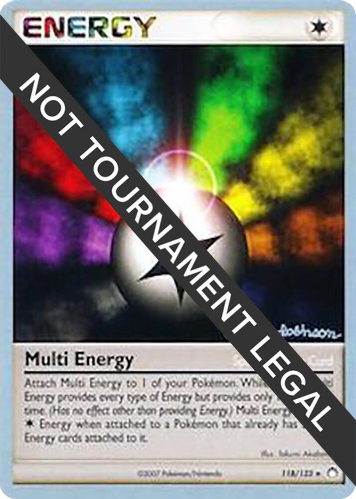Multi Energy 2008 Tristan Robinson 118/123 (World Championship Decks)  | Good Games Adelaide SA