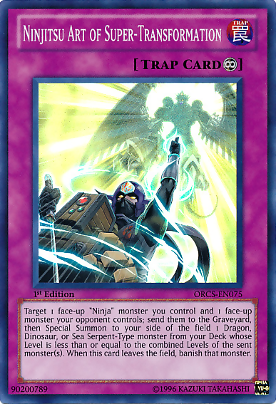 Ninjitsu Art of Super-Transformation [ORCS-EN075] Super Rare | Good Games Adelaide SA