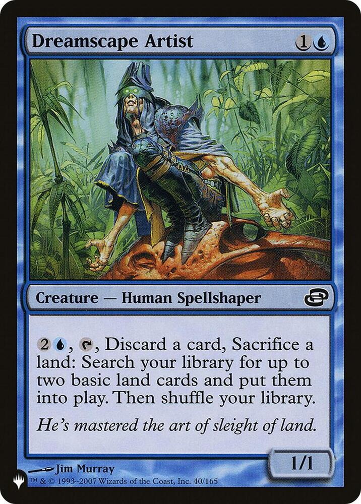 Dreamscape Artist 40/165 (The List Reprints)  | Good Games Adelaide SA