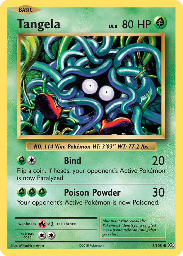 Tangela (8/108) [XY: Evolutions] | Good Games Adelaide SA