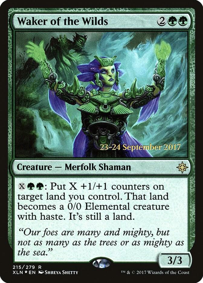 Waker of the Wilds 215 (Prerelease Cards)  - Foil | Good Games Adelaide SA