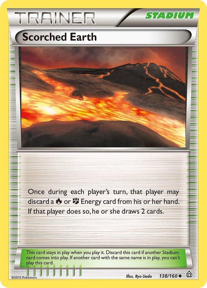Scorched Earth 138/160 (XY - Primal Clash)  | Good Games Adelaide SA