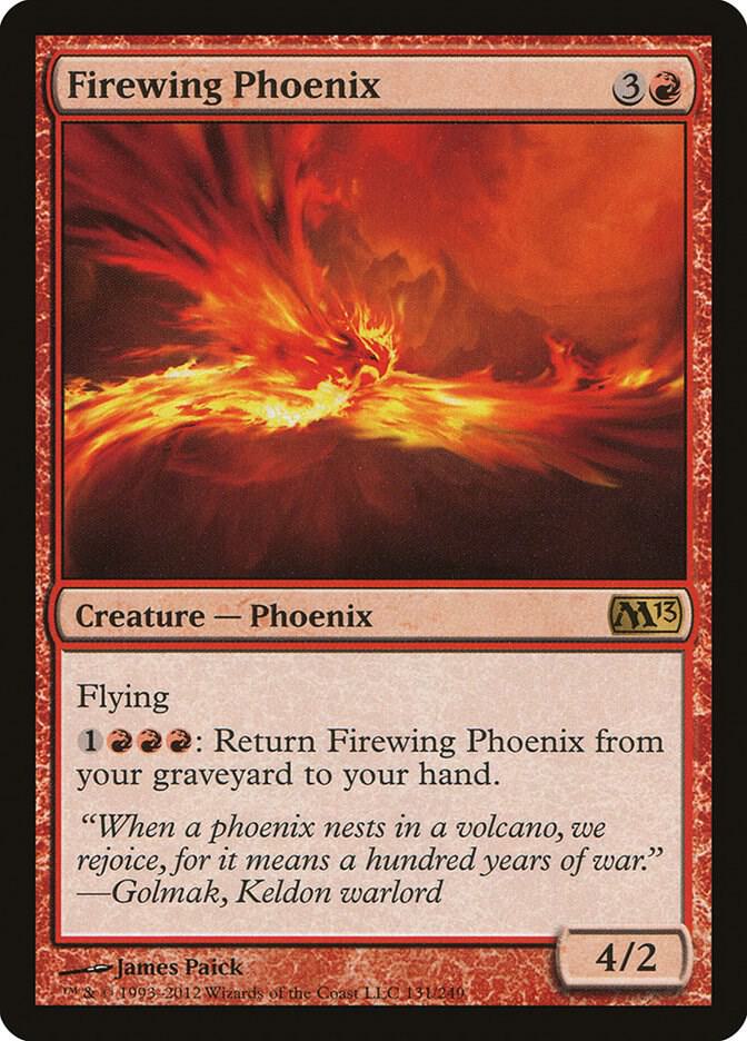 Firewing Phoenix 131 (Magic 2013 (M13))  - Foil | Good Games Adelaide SA