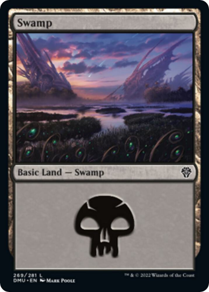 Swamp 269 269 (Dominaria United)  - Foil | Good Games Adelaide SA