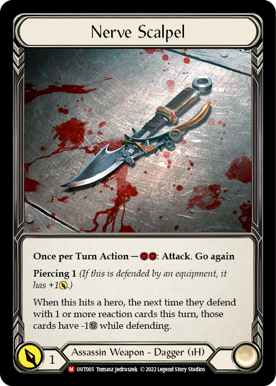 Nerve Scalpel [OUT005] (Outsiders) | Good Games Adelaide SA