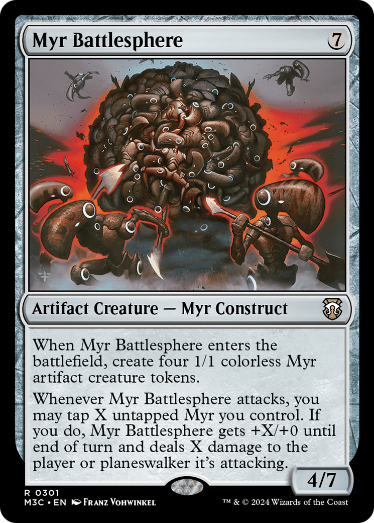 Myr Battlesphere [Modern Horizons 3 Commander] | Good Games Adelaide SA