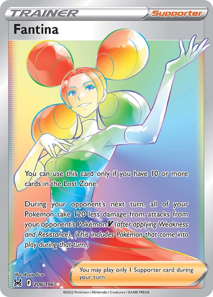 Fantina (206/196) [Sword & Shield: Lost Origin] | Good Games Adelaide SA