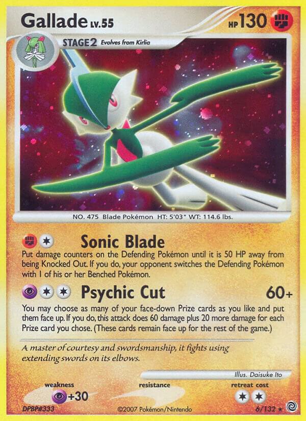 Gallade 6/132 (Secret Wonders)  - Holofoil | Good Games Adelaide SA