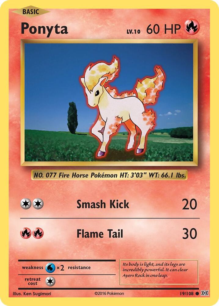 Ponyta 19/108 (XY - Evolutions)  | Good Games Adelaide SA