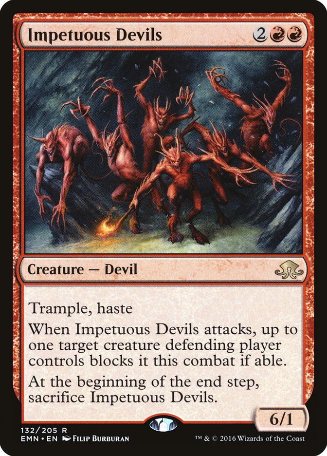 Impetuous Devils 132 (Eldritch Moon)  - Foil | Good Games Adelaide SA