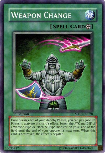 Weapon Change [SD10-EN028] Common | Good Games Adelaide SA