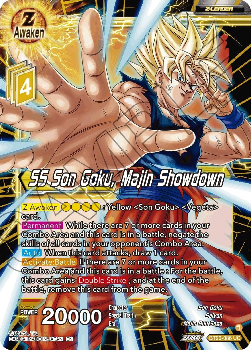SS Son Goku, Majin Showdown (BT20-086) [Power Absorbed] | Good Games Adelaide SA