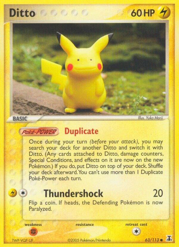 Ditto Pikachu 063/113 (Delta Species)  | Good Games Adelaide SA