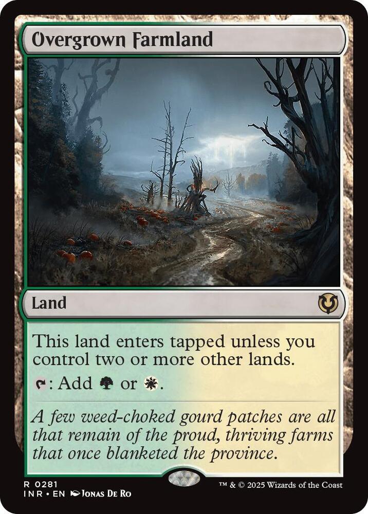 Overgrown Farmland 281 (Innistrad Remastered)  | Good Games Adelaide SA