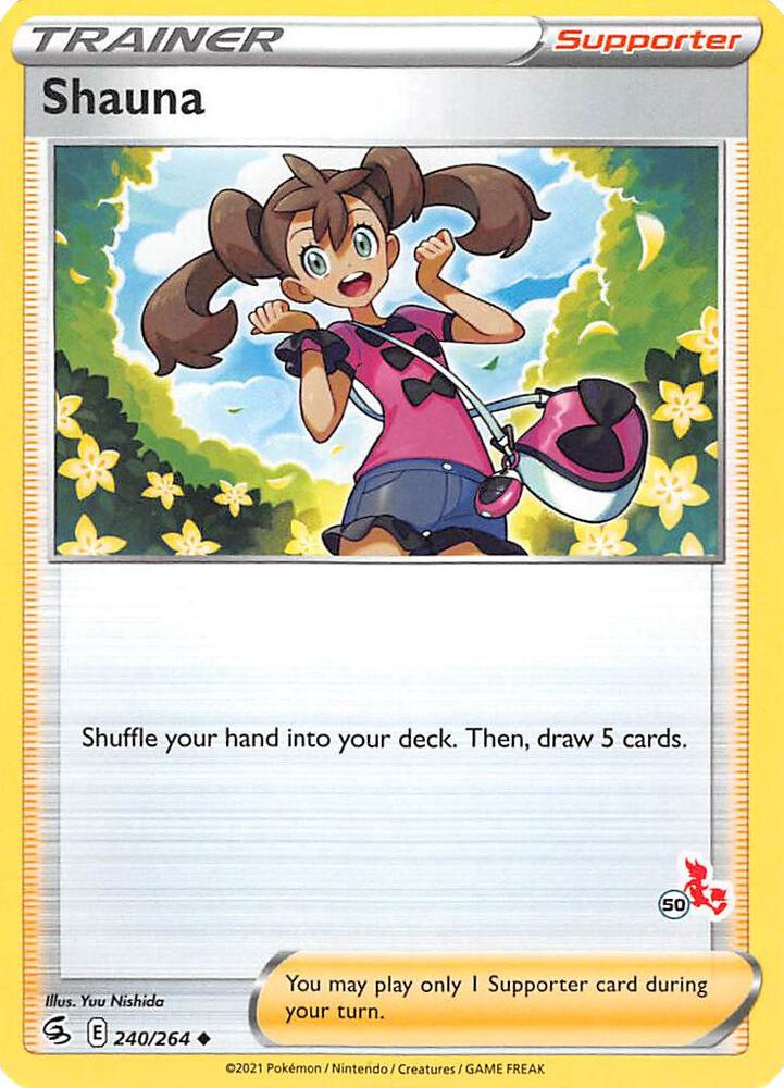 Shauna 240 264 50 Cinderace Stamped 240/264 (Battle Academy 2022)  | Good Games Adelaide SA