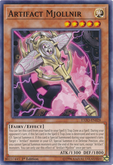 Artifact Mjollnir [EXFO-EN028] Common | Good Games Adelaide SA