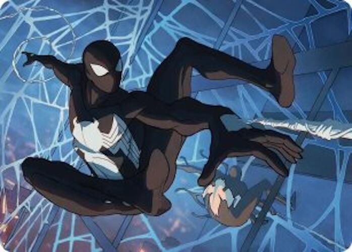 Symbiote Spider Man Art Card 40 (Art Series: Marvel's Spider-Man)  | Good Games Adelaide SA