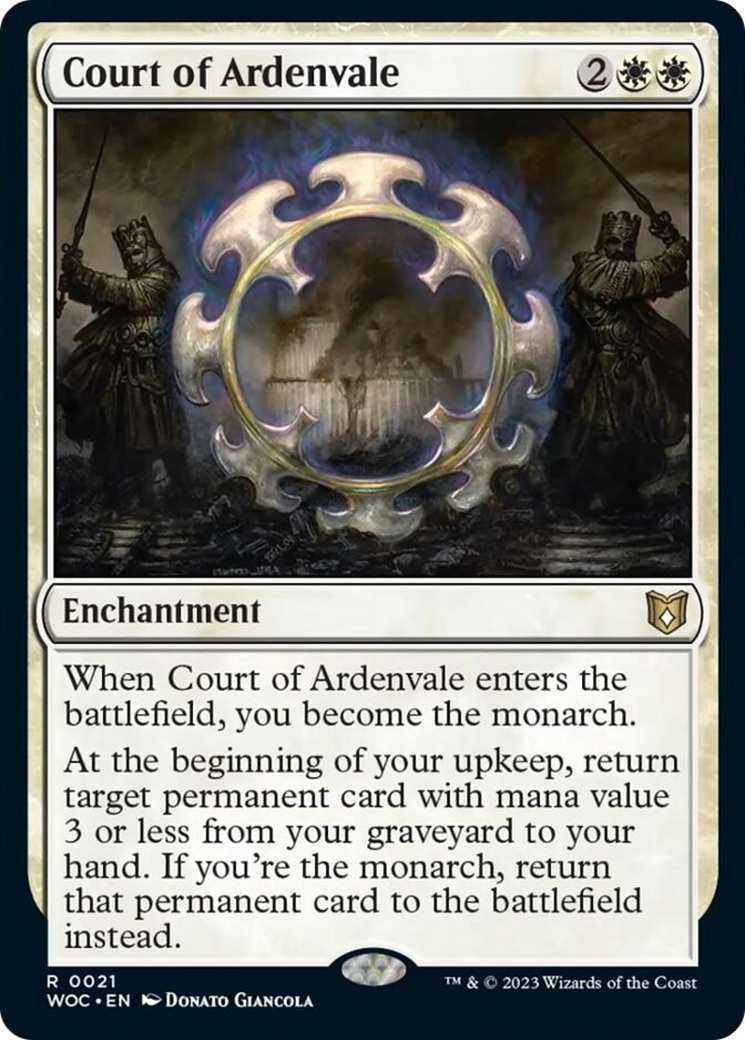 Court of Ardenvale [Wilds of Eldraine Commander] | Good Games Adelaide SA