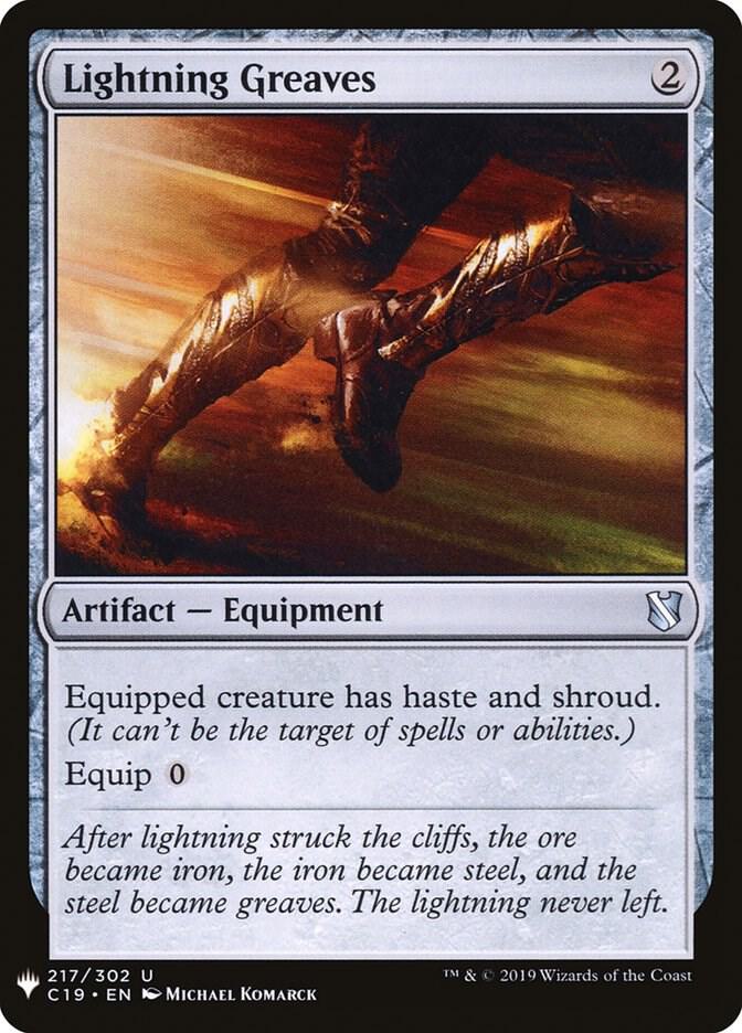 Lightning Greaves C19 217 (The List Reprints)  | Good Games Adelaide SA