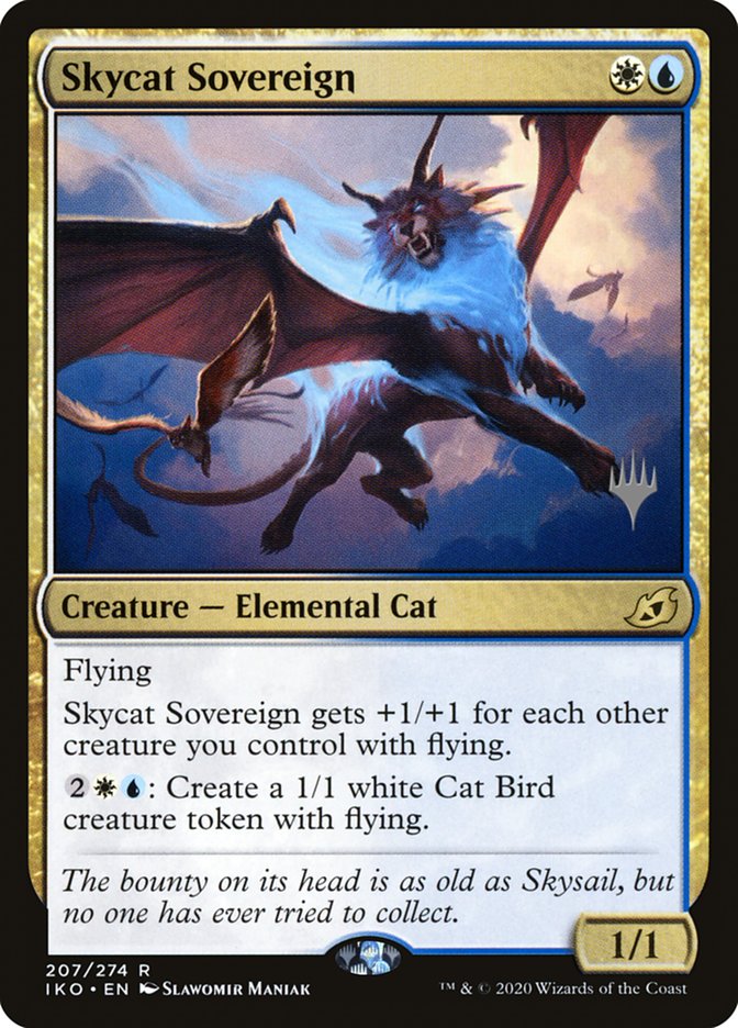 Skycat Sovereign (Promo Pack) [Ikoria: Lair of Behemoths Promos] | Good Games Adelaide SA