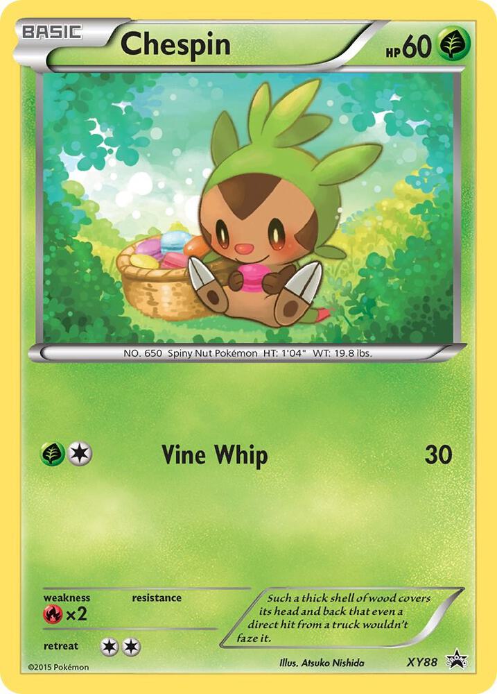 Chespin Collector Chest XY88 (XY Promos)  - Holofoil | Good Games Adelaide SA