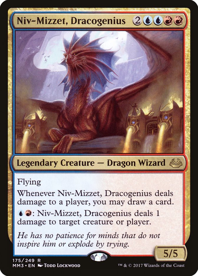 Niv-Mizzet, Dracogenius [Modern Masters 2017] | Good Games Adelaide SA